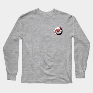 yin yang balance harmony design eastern philosophy lips Long Sleeve T-Shirt